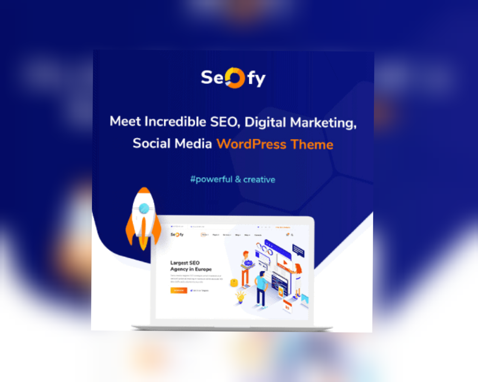 Seofy - Digital & Marketing WordPress Theme