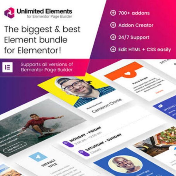 Unlimited Elements for Elementor PREMIUM 1.5.113