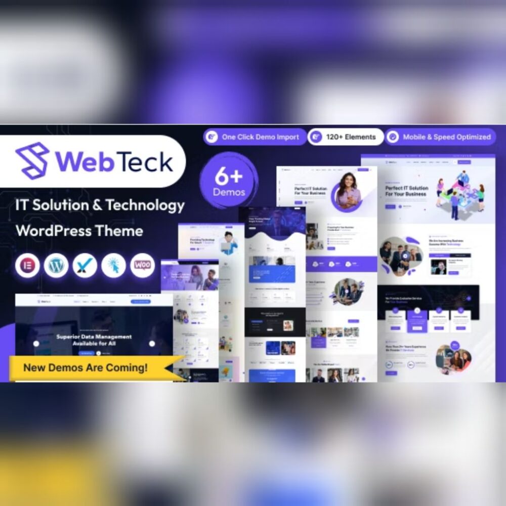 Webteck – IT Solution and Technology WordPress Theme